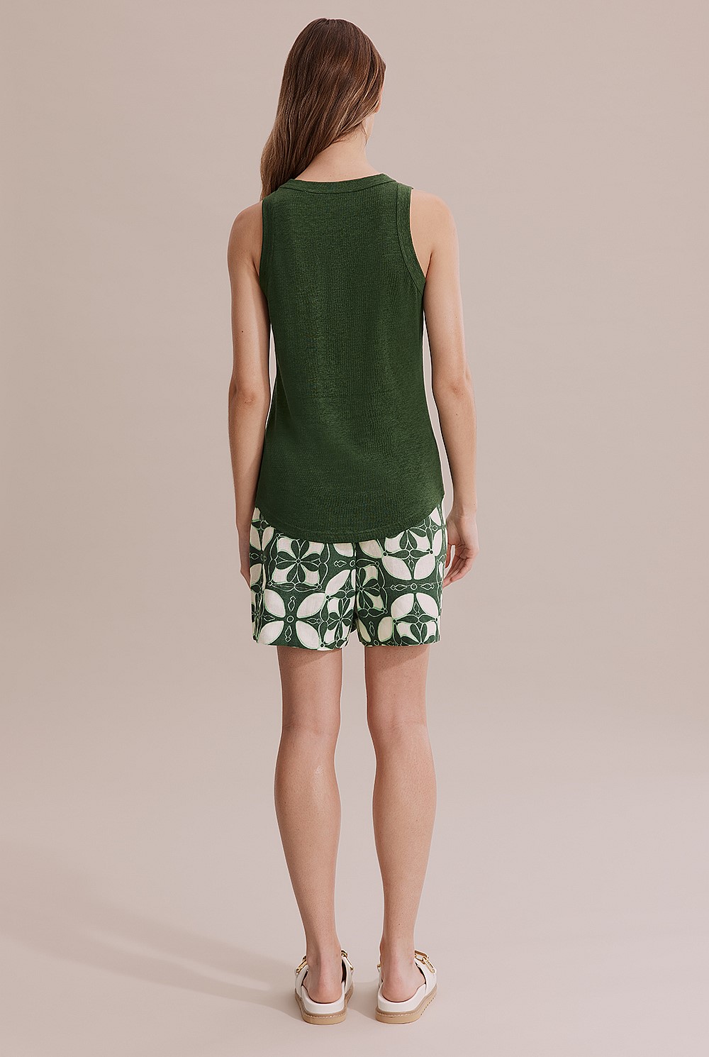 Linen Jersey Tank