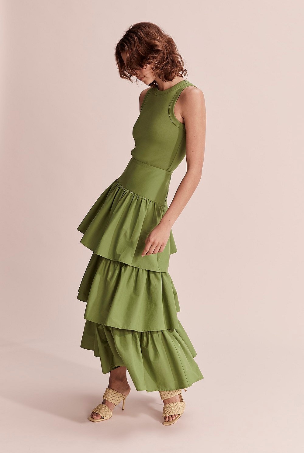 Tiered Ruffle Skirt