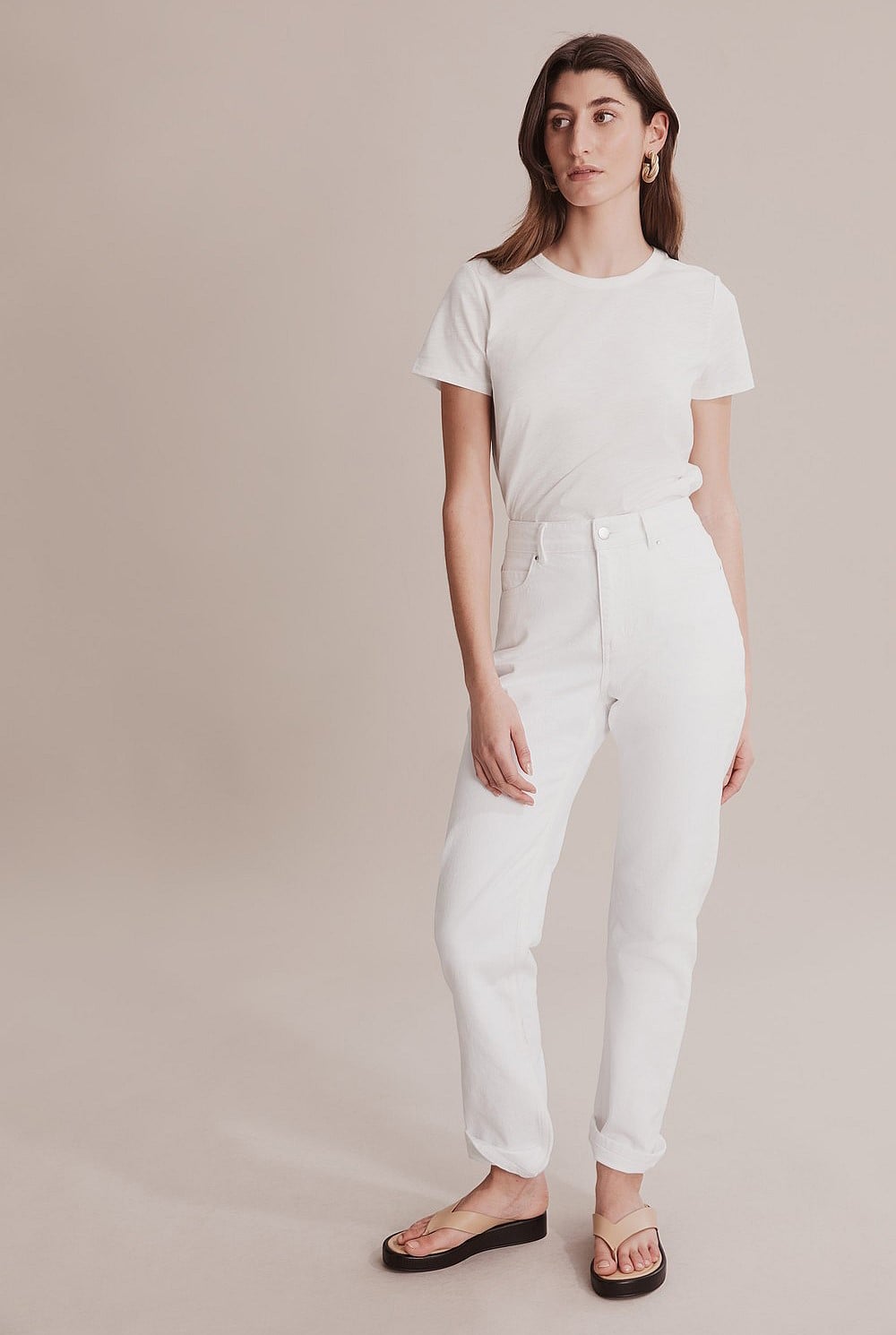 Cotton Slub Short Sleeve T-Shirt