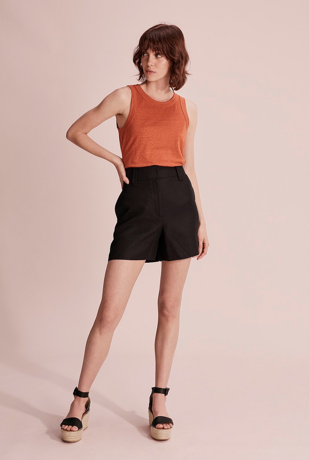 Linen Jersey Tank