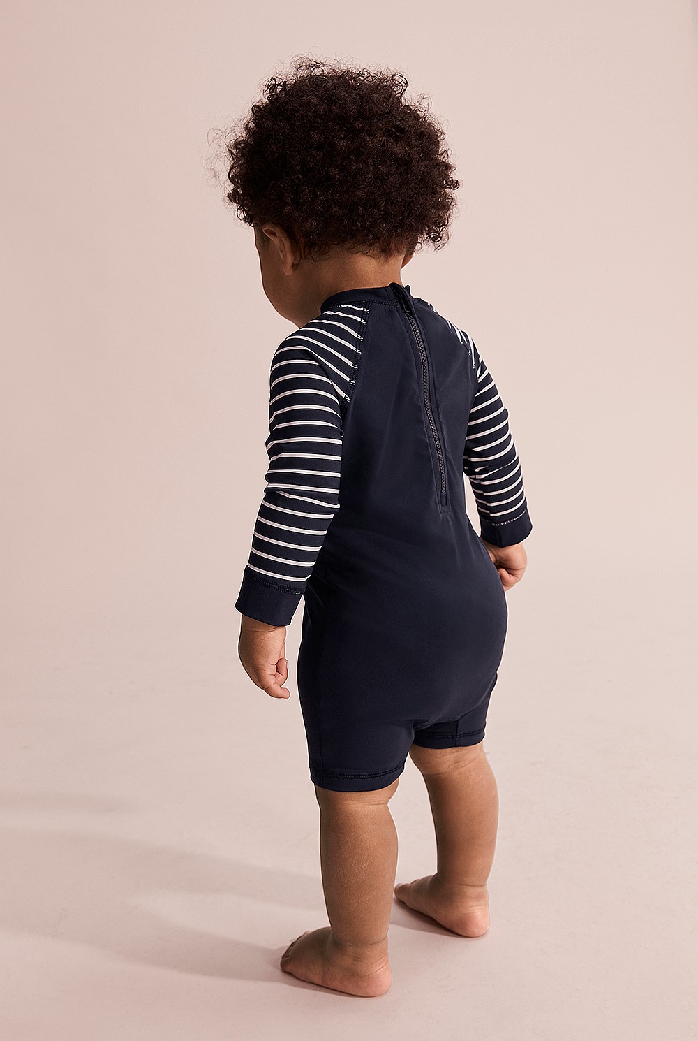 Recycled Nylon Logo Swimsuit