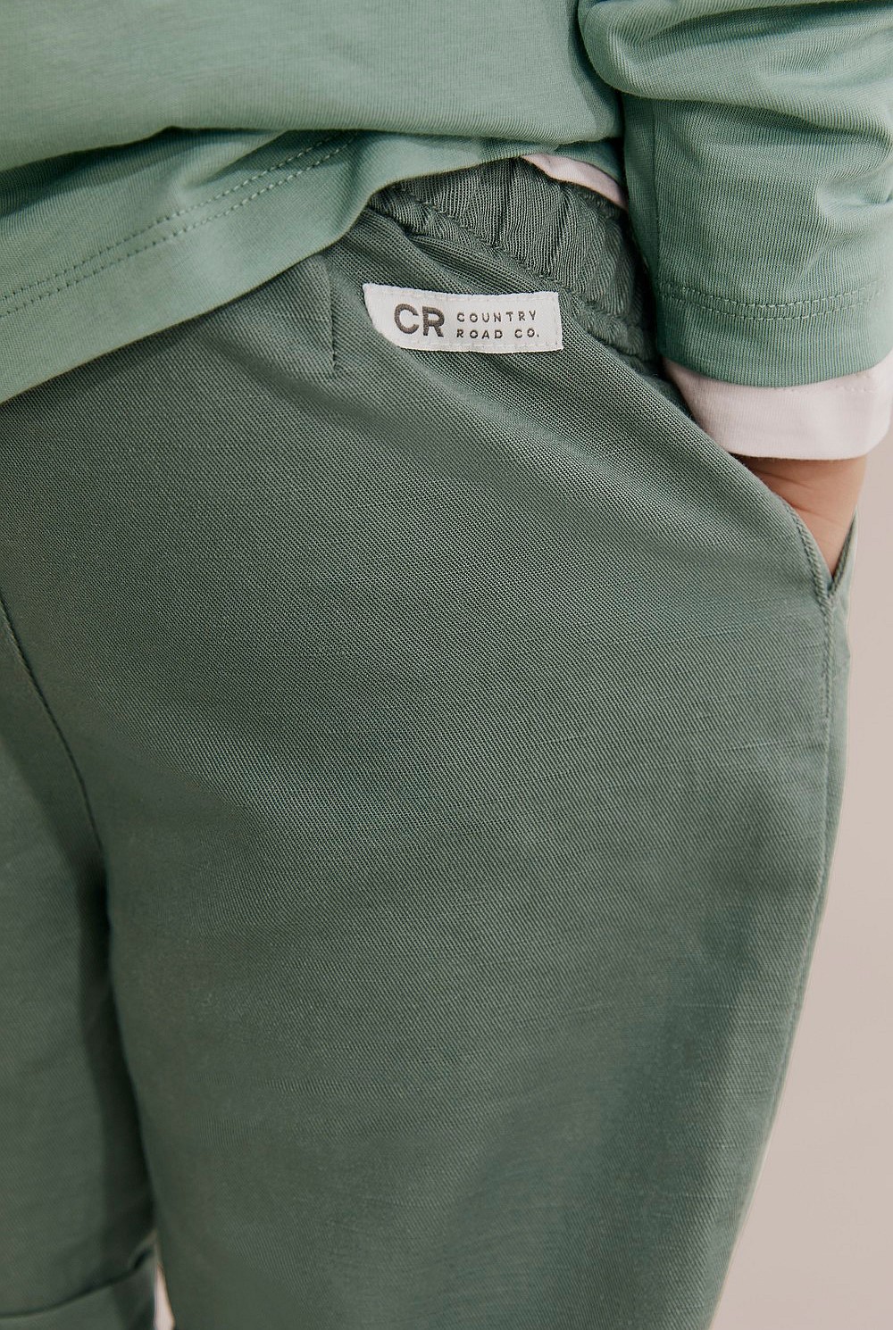 Drawcord Linen Short