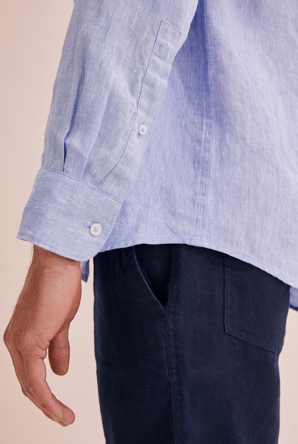 Regular Fit Linen Shirt