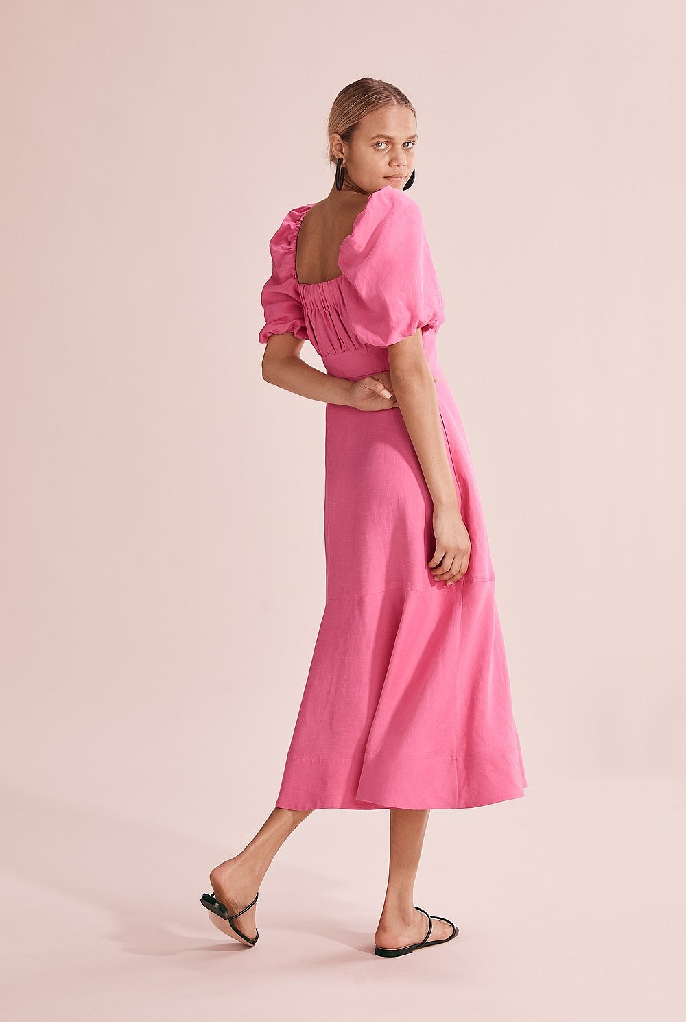 Full Sleeve Midi Dress