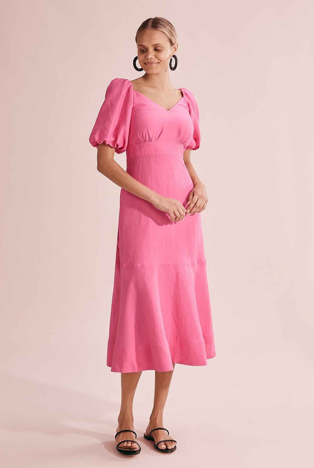 Full Sleeve Midi Dress
