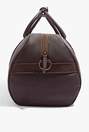 Chocolate Leather Logo Tote - Bags | Country Road