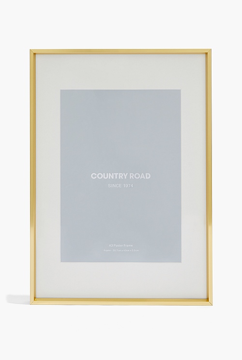 Brass Maude A3 Frame Frames Country Road