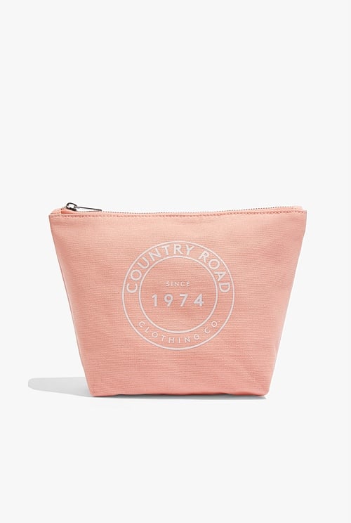 Papaya CR Branded Cosmetic Bag Bags Country Road