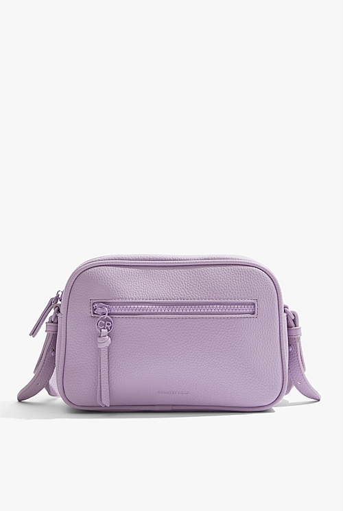 Lavender Strap Detail Crossbody Bag Bags Country Road