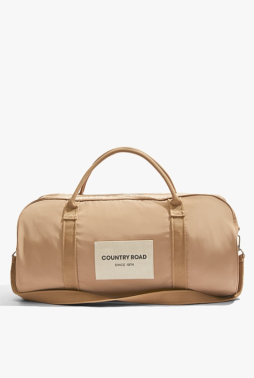 Cobblestone Recycled Polyester Puff Patch Tote Bag Bags Country Road