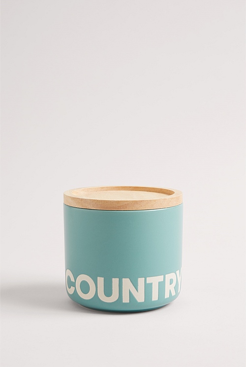 Jade Demm Stoneware Small Canister Kitchen Accessories Country Road