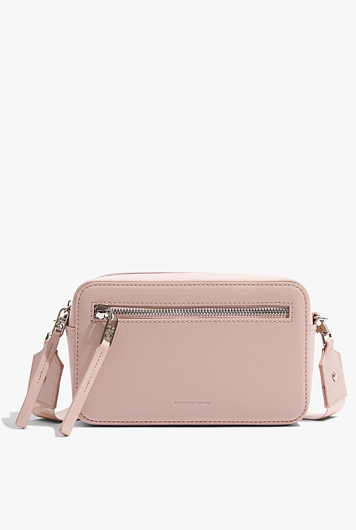 Smokey Pink Branded Camera Bag Bags Country Road