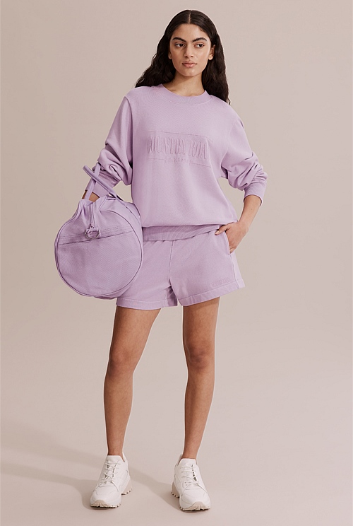 Orchid Verified Australian Cotton Heritage Sweat Sweats Country Road