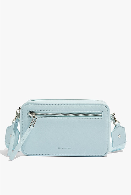 Ice Blue Branded Camera Bag Bags Country Road