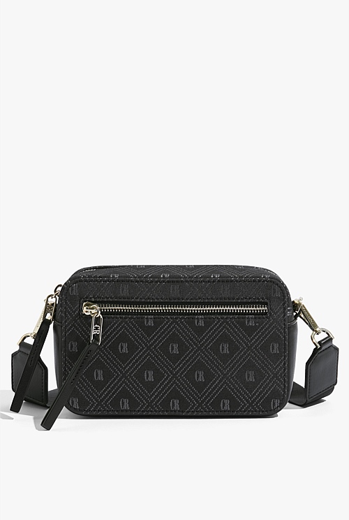 Black Monogram Camera Bag Bags Country Road