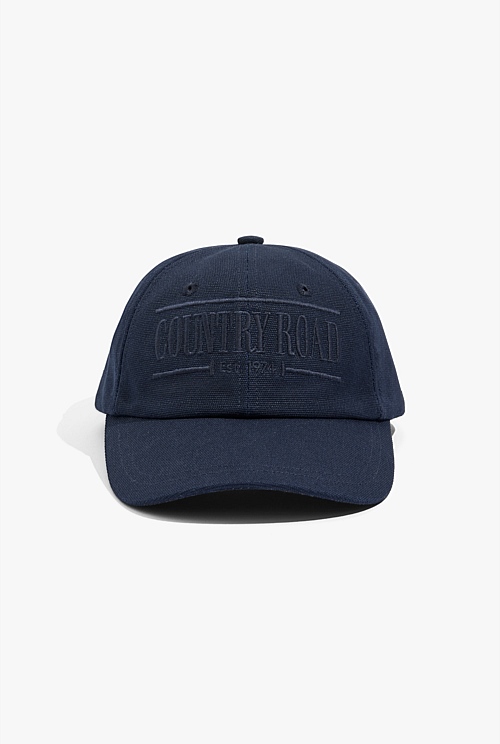 Navy Australian Cotton Heritage Cap - Hats, Scarves & Gloves | Country Road