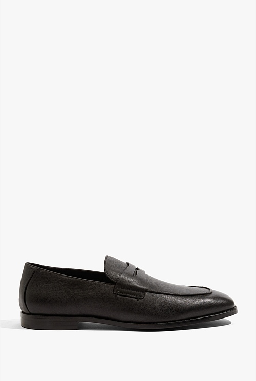 Black Classic Loafer - Casual Shoes | Country Road