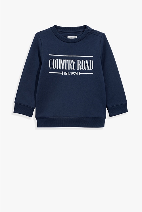 Marsh Navy Verified Australian Cotton Heritage Sweat Sweats Country