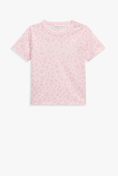 Pink Leopard Verified Australian Cotton Heritage T-Shirt - New Logo ...