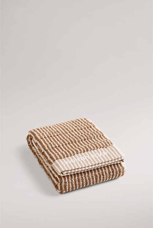 Pecan Pippa Australian Cotton Hand Towel Towels & Mats Country Road