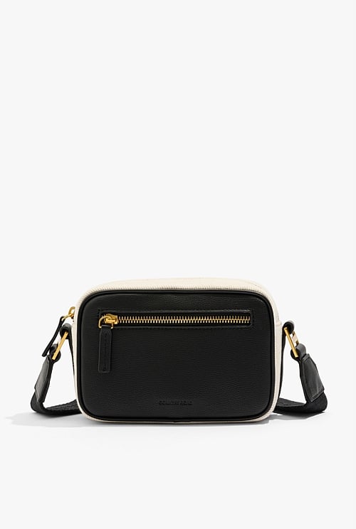 Black bed Zip Crossbody Camera Bag Bags Country Road