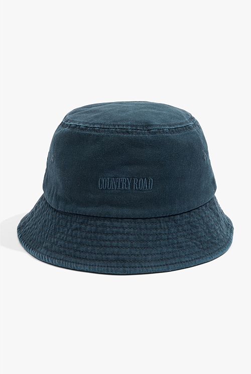 Navy Heritage Bucket Hat - Hats & Scarves | Country Road