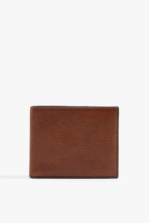 Deep Tan Billfold With Credit Card Case - Wallets & Leather Goods ...