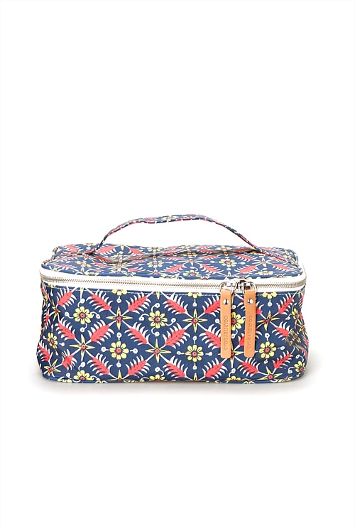 Aqua Large Floral Cosmetic Bag - Accessories | Country Road