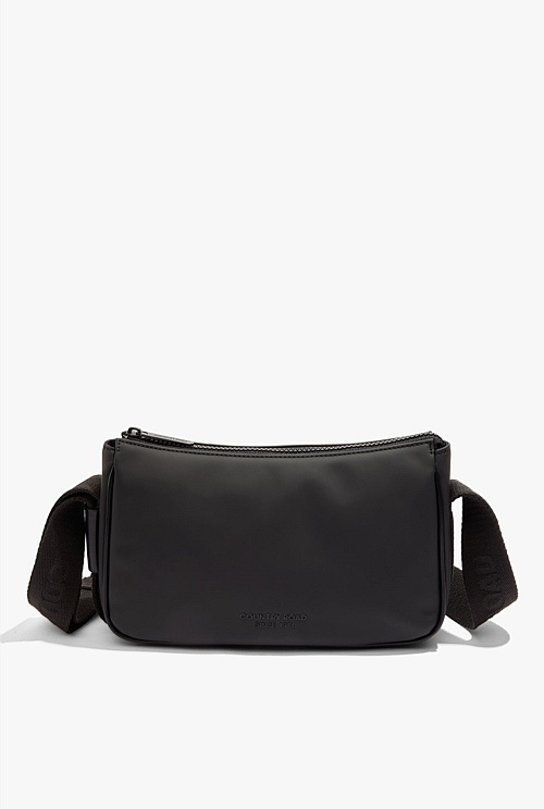 Black Coated Crossbody - Bags | Country Road