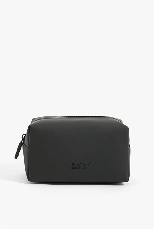 Black Coated Daily Cosmetic Bag Bags Country Road