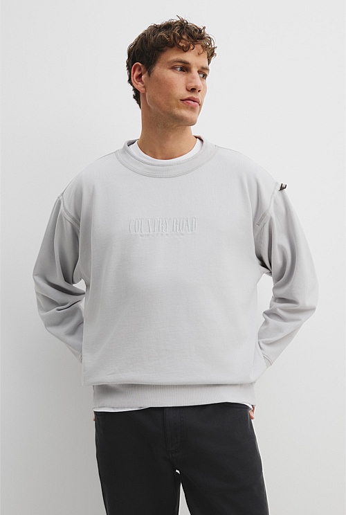 Mist Australian Good Earth Cotton 90s Reissue Unisex Sweat - Sweats ...