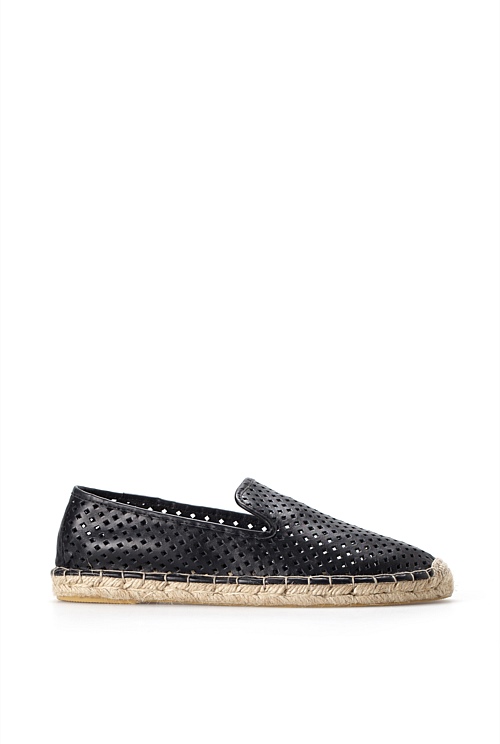 Black Kiera Espadrille - Flats | Country Road