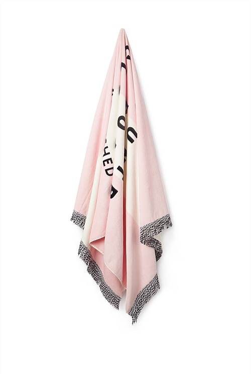 Pastel Pink Country Road Beach Towel Beach Towels Country Road