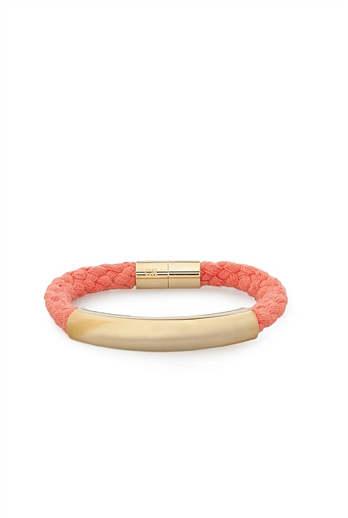 Coral Pink Rope Bracelet - Bracelets & Cuffs | Country Road
