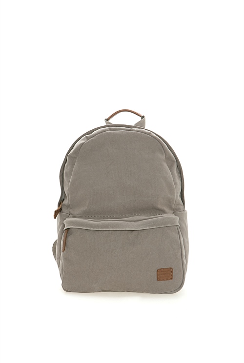 Warm Grey Organic Canvas Backpack Bags Country Road
