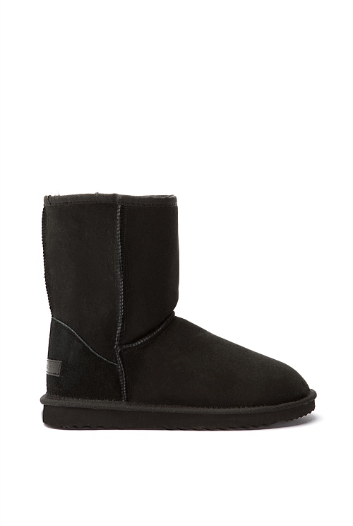 Black CR Sheepskin Boot - Boots | Country Road