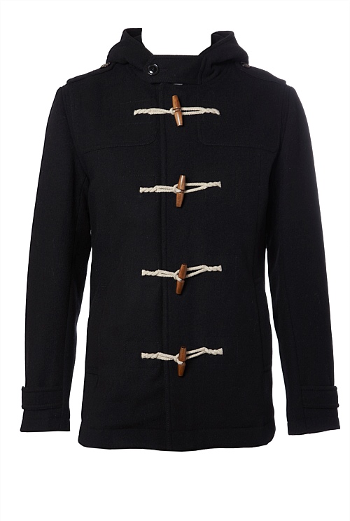 Black Duffel Coat Clothing Country Road