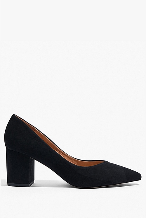 Black Kylie Pump - Heels & Wedges | Country Road