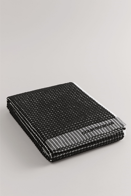 Charcoal Luma Australian Cotton Bath Towel Towels & Mats Country Road