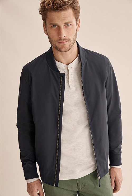 Navy Bomber Jacket - Jackets & Coats | Country Road