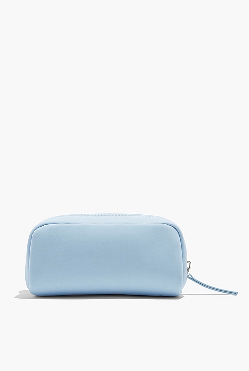 Ice Blue Neoprene Mini Cosmetic Bag Bags Country Road