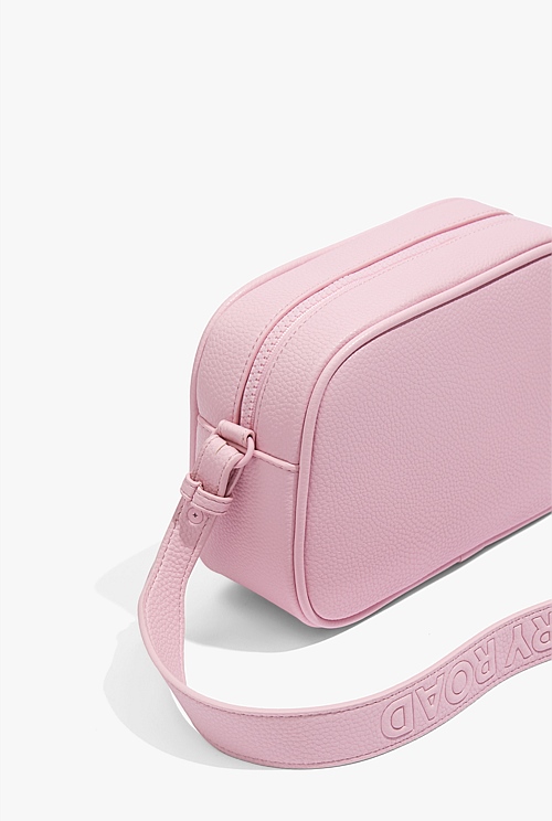 Sugar Pink Strap Detail Crossbody Bag Bags Country Road