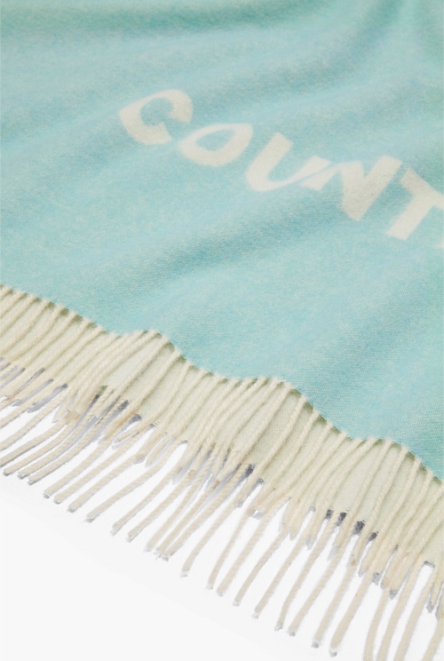 Ice Blue Moon Throw Throws Country Road