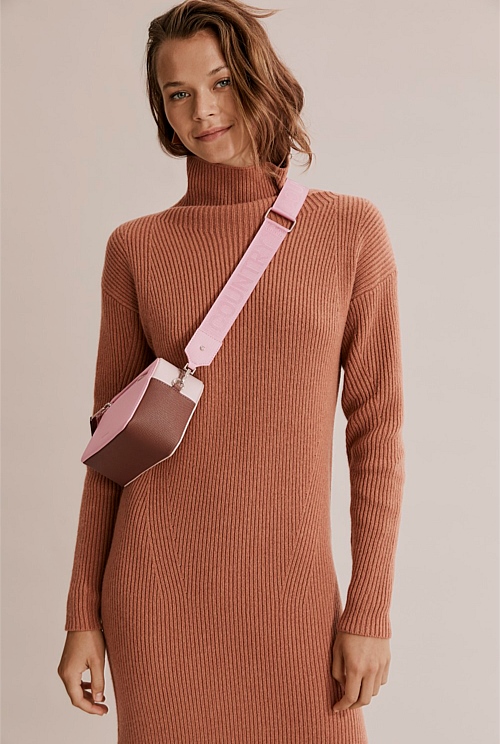 Sugar Pink Branded Camera Bag Bags Country Road