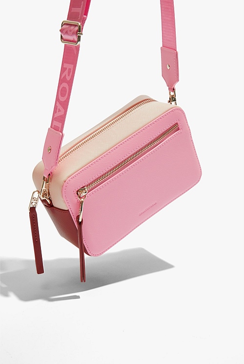 Sugar Pink Branded Camera Bag Bags Country Road