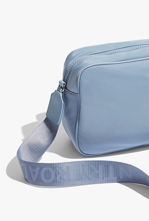 Blue Recycled Polyester Soft Crossbody Bag Bags Country Road