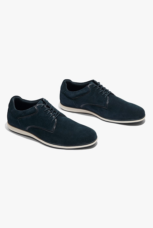 Navy Casual Derby - Casual Shoes | Country Road