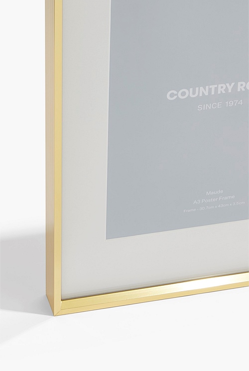 Brass Maude A3 Frame Frames Country Road