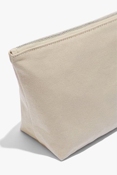 Sand CR Branded Cosmetic Bag Bags Country Road