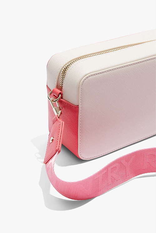 Flamingo Pink Branded Camera Bag Bags Country Road